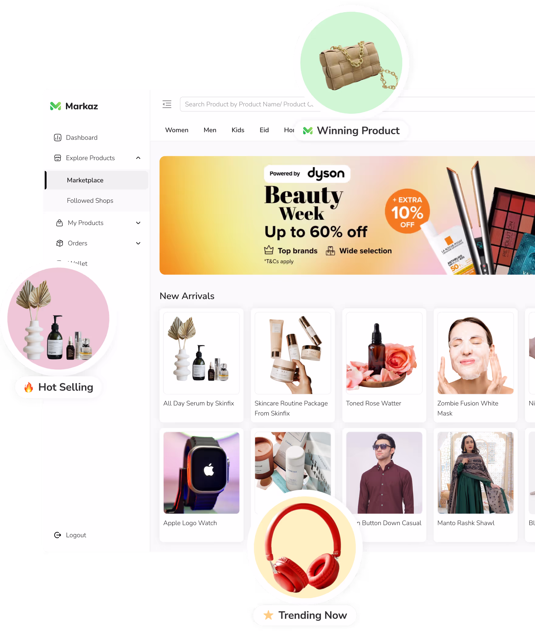 Markaz Dropshipping Platform